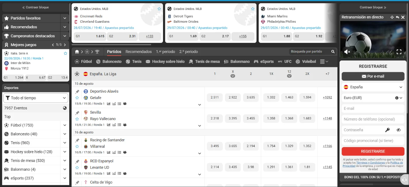 Megapari Casino Apuestas Deportivas y eSports